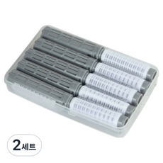 前途光明 DIY髮根豐盈燙髮捲 小 20入組, 灰色, 2個