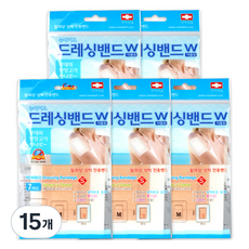 뉴바이오 W 드레싱 밴드 살색, 15개, 7개입