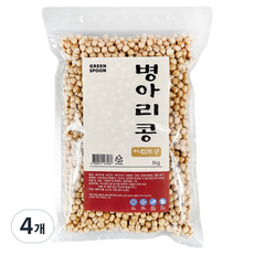 초록숟가락 병아리콩, 1kg, 4개