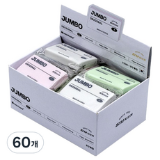 HWARANG Jumbo 原創橡皮擦 L, 隨機出貨, 60個