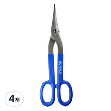 SESHIN Buffalo 曲線型鐵板剪 10 SB-1610 C2450139, 4個