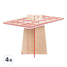 미성메탈 메이크업브러쉬건조대 26구, 혼합 색상, 4개