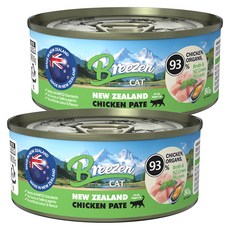 브리젠 전연령 고양이 뉴질랜드 파테 주식캔, 2개, 80g, 닭