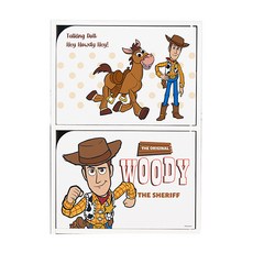 收納王妃 迪士尼玩具總動員 雙層木門櫃, 胡迪