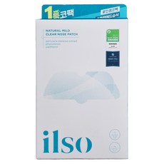 ilso Natural mild 溫和去粉刺鼻貼組 附清潔棉棒10支, 5片, 1盒