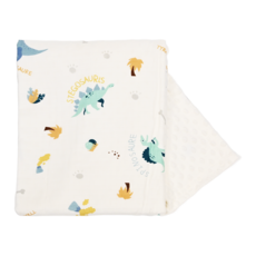 ilody 寶貝毯 3D安撫豆設計 生態棉 透氣保暖, 恐龍樂園