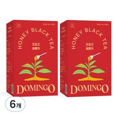 DOMINGO 蜂蜜紅茶茶包, 1.5g, 20包, 6盒