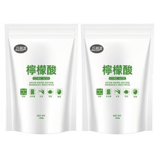 巧易潔 檸檬酸, 500g 重量包, 可自然分解, 不汙染環境, 環保友愛地球, 2包
