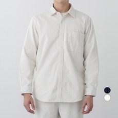 CITIFY 男士寬鬆版型燈芯絨襯衫