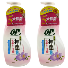 OP 茶酚低敏抑菌手洗精, 2瓶, 850g