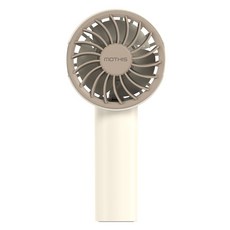 모디스 휴대용 무선 미니 저소음 초경량 손선풍기, KM-HF12C, 베이지