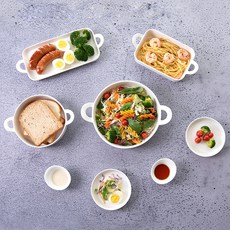 PRELUDE 素色餐碗組 A款 8入, 單一顏色, 6種