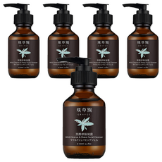 GRANGE 璞草園 潔顏修鬍凝露 添加植物精油 全膚質/敏感性肌膚適用, 100ml, 5瓶