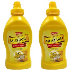 MOREHOUSE 黃芥末醬, 538g, 2個