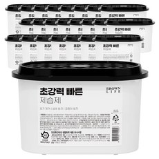 BROWN Life 除濕劑 衣櫃用 超強力 快速 除濕劑 正裝, 250g, 24個