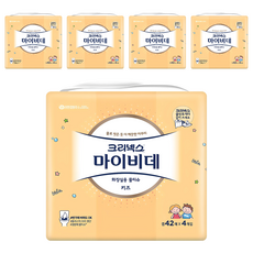 마이비데 화장실용 물티슈 캡형 키즈, 42매, 20개