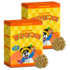 붐붐포 강아지 1.4kcal 미니 노즈워크 야채 트릿, 혼합맛(고구마/당근), 160g, 2개