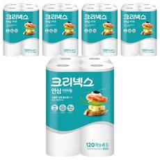 크리넥스 안심 키친타월, 120매, 20개