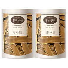 한방선생 국내산 절단 영지버섯, 200g, 2개