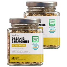 yURIA 玻璃瓶裝系列洋甘菊茶, 26g, 1罐, 2罐