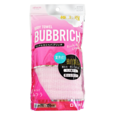 aisen 極上泡 立體特織澡巾 28x100cm 日本產, 粉紅色, 1包, 1個