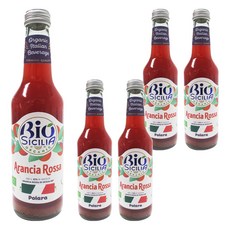 Arancia rossa紅橙果汁汽泡飲, 275ml, 5個
