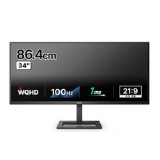 필립스 WQHD 100 울트라와이드 모니터, 86.4cm, 345E2LE
