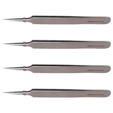 SHANZA 電子鑷子 直/11cm, 4個, 單一商品