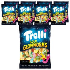 Trolli 酸味蚯蚓造型軟糖 12入, 100g, 9包