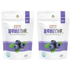 산마을 동결건조 블루베리가루, 90g, 2개