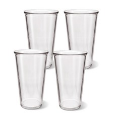 Glasslock 超薄水杯 500ml, 單色, 4入