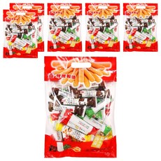 北田 蒟蒻糙米捲 綜合口味，台灣製造, 320g, 6袋