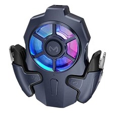 中國 MeMO 吃雞神器 手機散熱風扇 + 連點器, 黑色, 1組