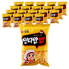 인디안밥 스낵, 83g, 20개