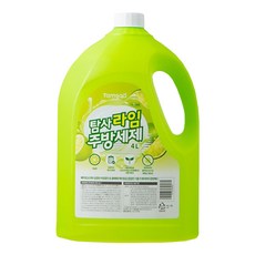Tamsaa 蔬果碗盤清潔液 萊姆香, 4L, 1桶