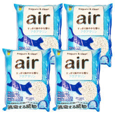 Super Cat 超級貓 Air3D立體紙砂, 6.5L 貓砂，清爽香氣，環保，水洗OK, 海洋, 4包