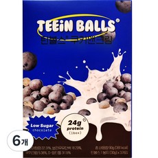 Teein Balls 餅乾與奶油, 6個, 30g