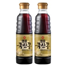 샘표 국산콩 양조간장, 500ml, 2개