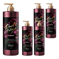 KERASYS Devil's Perfumed系列潤髮乳 Gorgeous Musk款, 1L, 5個