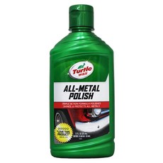 Turtle Wax 美國龜牌 金屬拋光劑, 三重作用配方, 拋光、閃耀並保護所有金屬, 325ml, 1瓶