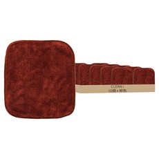CLEAN i 雙面超細纖維抹布 棕色, 10個