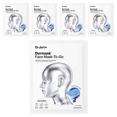 닥터자르트 더마스크 페이스 마스크 투 고 마스크팩 15g, 1개입, 5개