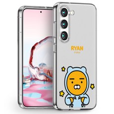 카카오프렌즈 베이직 클리어 젤리 휴대폰 케이스