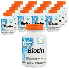 닥터스베스트 비오틴, 120정, 18개