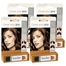 커버유어그레이 터치 업, 미디엄브라운, 4개