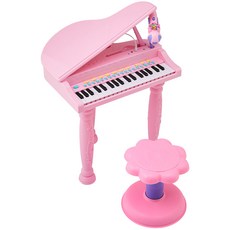 Kids Pang Pang MY 粉色三角鋼琴玩具, 混色