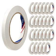 부광테이프 문구용 양면테이프 10mm x 30m, 투명, 24개
