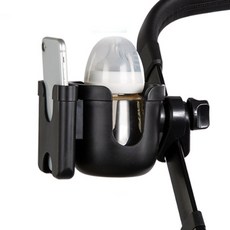 iclat 嬰兒車手機和杯架, 單色, 1入