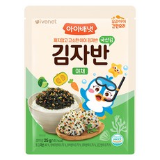 아이배냇 유아용 김자반 야채, 혼합맛(김/야채), 25g, 1개