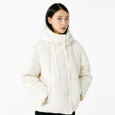 JAJU 女款雲朵連帽羽絨外套